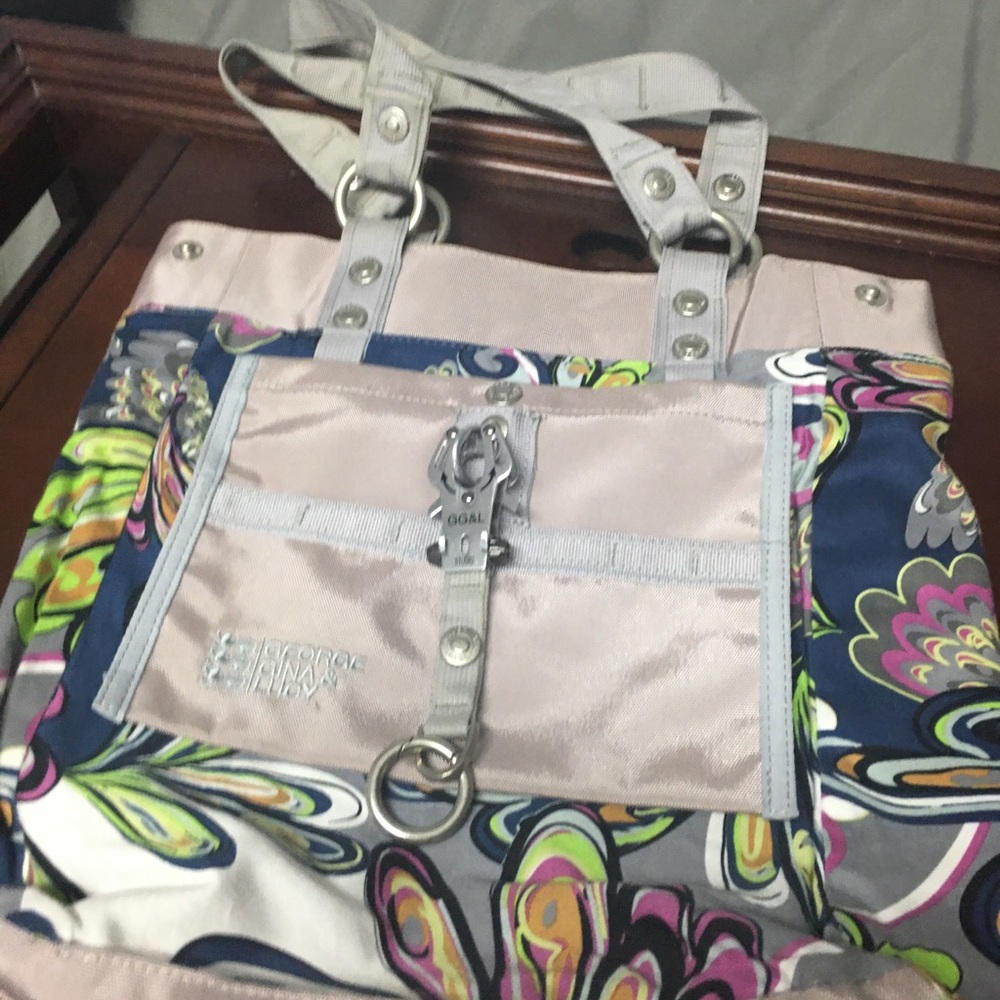 George Gina and Lucy - Large Reversible Nylon Tote